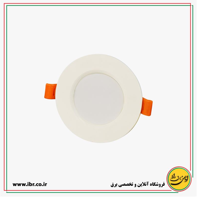 پنل گرد بک لایت توکار 7 وات