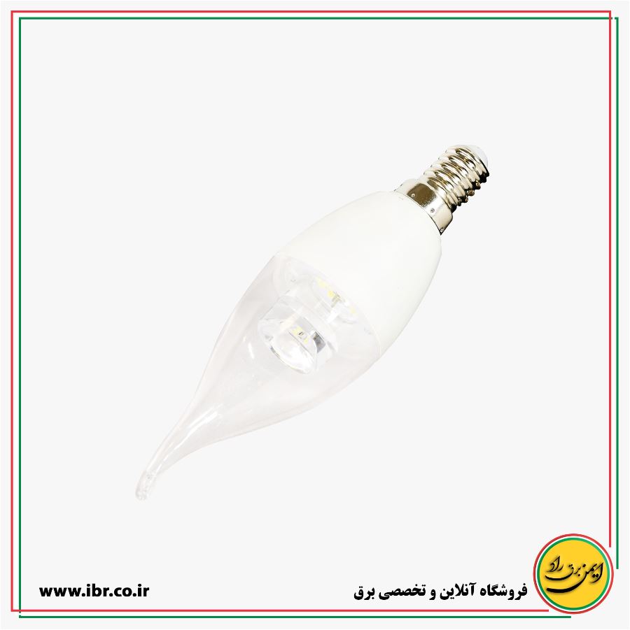 لامپ LED اشکی آفتابی-شفاف 6 وات